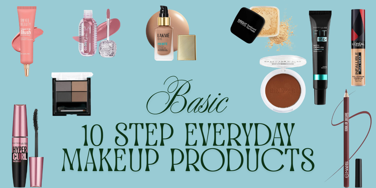 10 STEP EVERYDAY MAKEUP PRODUCTS (ON AMAZON)